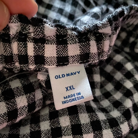 Old navy gingham romper. Size xxl - Picture 4 of 4